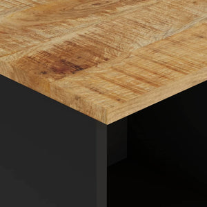 Mango Badschrank Massivholz 38x33x160 cm