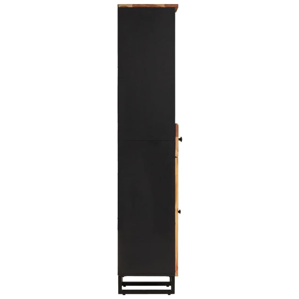 Akazie Badschrank Massivholz 38x33x160cm