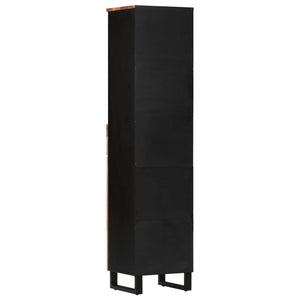 Akazie Badschrank Massivholz 38x33x160cm