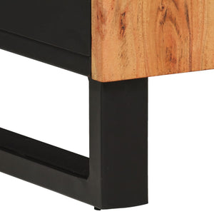 Akazie Badschrank Massivholz 38x33x160cm