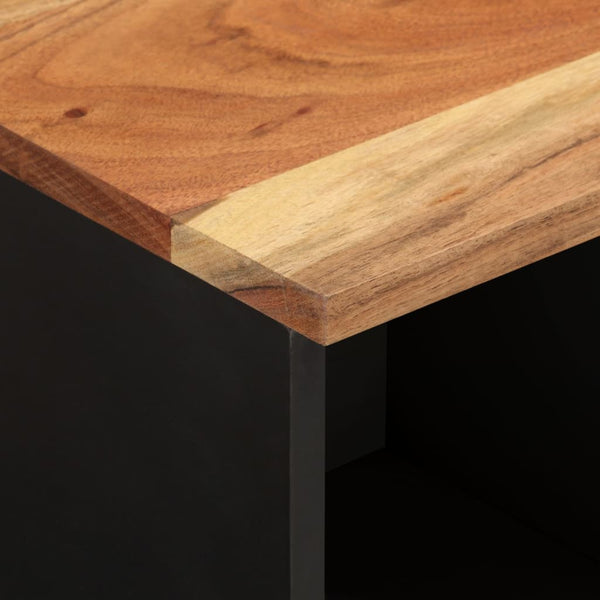 Akazie Badschrank Massivholz 38x33x160cm