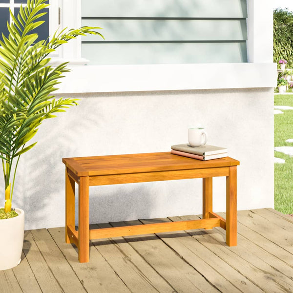 Akazienholz Gartenbank 80 cm