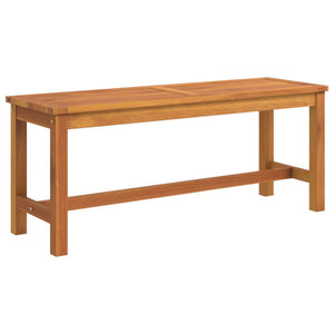 vidaXL Banc de jardin 110x35x45 cm Bois d'acacia massif