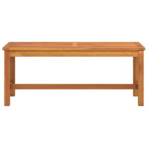 vidaXL Banc de jardin 110x35x45 cm Bois d'acacia massif