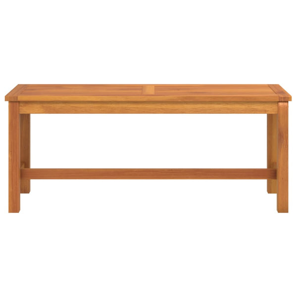 vidaXL Banc de jardin 110x35x45 cm Bois d'acacia massif