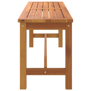 vidaXL Banc de jardin 110x35x45 cm Bois d'acacia massif