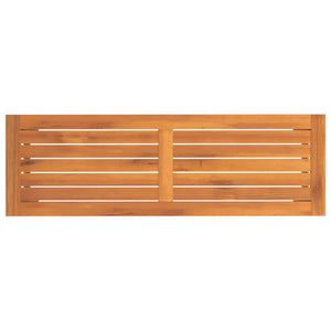 vidaXL Banc de jardin 110x35x45 cm Bois d'acacia massif