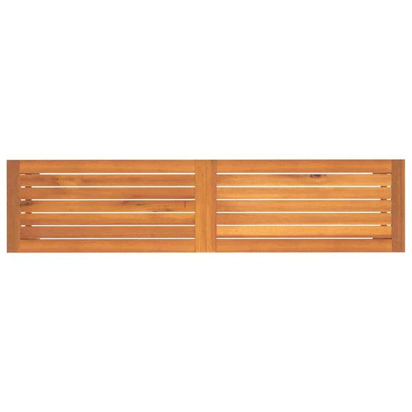 Akazienholz Gartenbank 150 cm