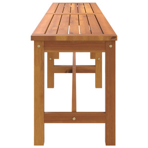 vidaXL Banc de jardin 180x35x45 cm Bois d'acacia massif