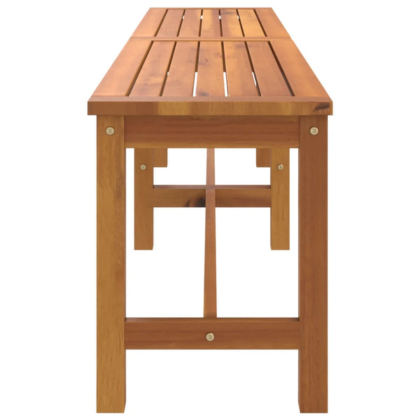 vidaXL Banc de jardin 180x35x45 cm Bois d'acacia massif