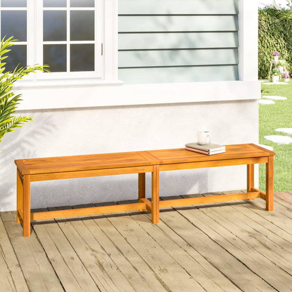 vidaXL Banc de jardin 180x35x45 cm Bois d'acacia massif