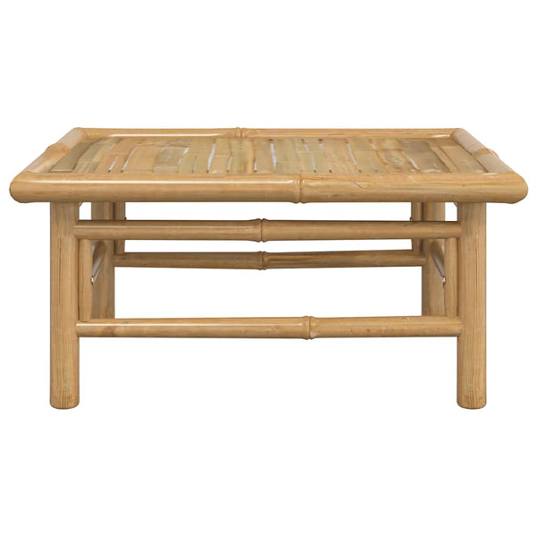 Bambus Gartentisch 65x55 cm