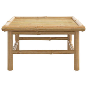 Bambus Gartentisch 65x55 cm