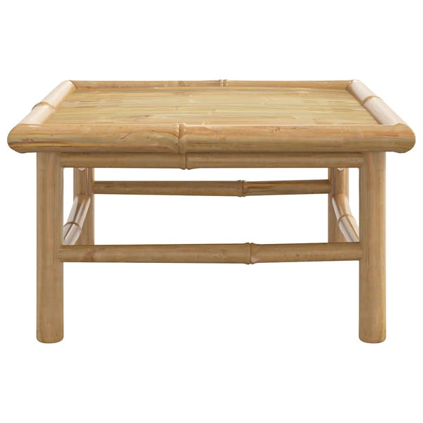 Bambus Gartentisch 65x55 cm