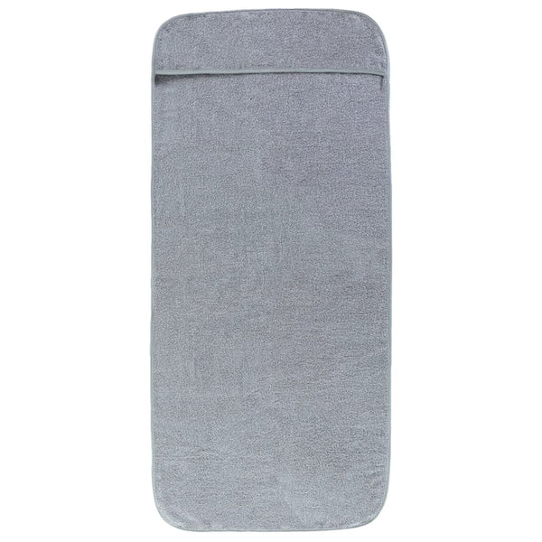 Graue Strandtücher 2er-Set, 60x135 cm, 400 GSM