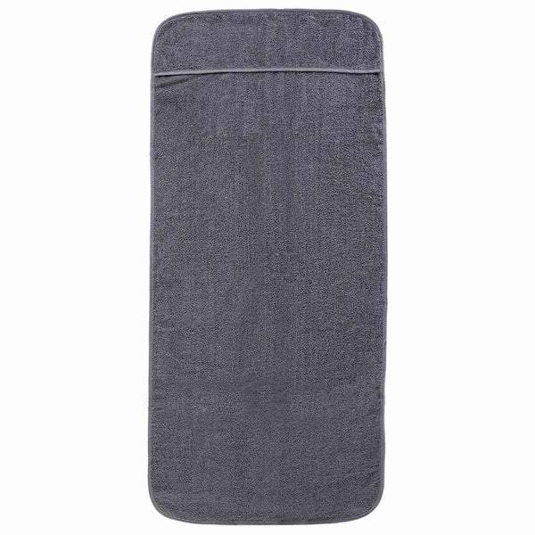 Anthrazit Strandtücher 2er Set 60x135cm