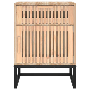 Nachttisch Holzwerkstoff & Eisen 40x30x55,5 cm