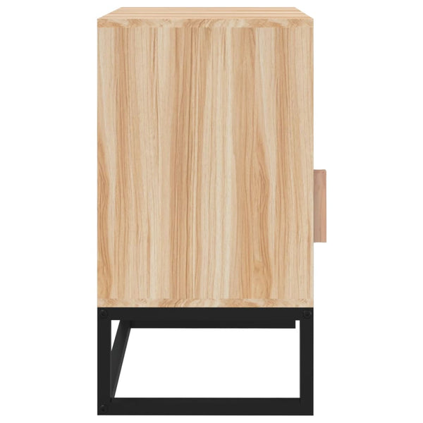 Nachttisch Holzwerkstoff & Eisen 40x30x55,5 cm