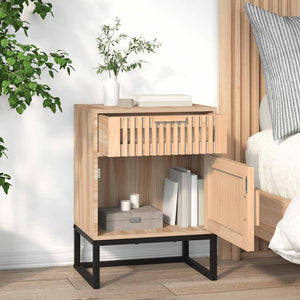 Nachttische 2er Set Holz & Eisen