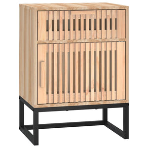 Nachttische 2er Set Holz & Eisen