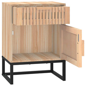 Nachttische 2er Set Holz & Eisen