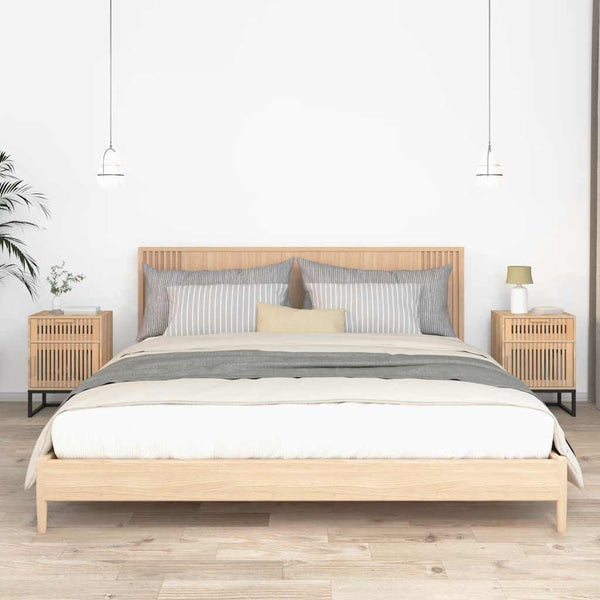 Nachttische 2er Set Holz & Eisen