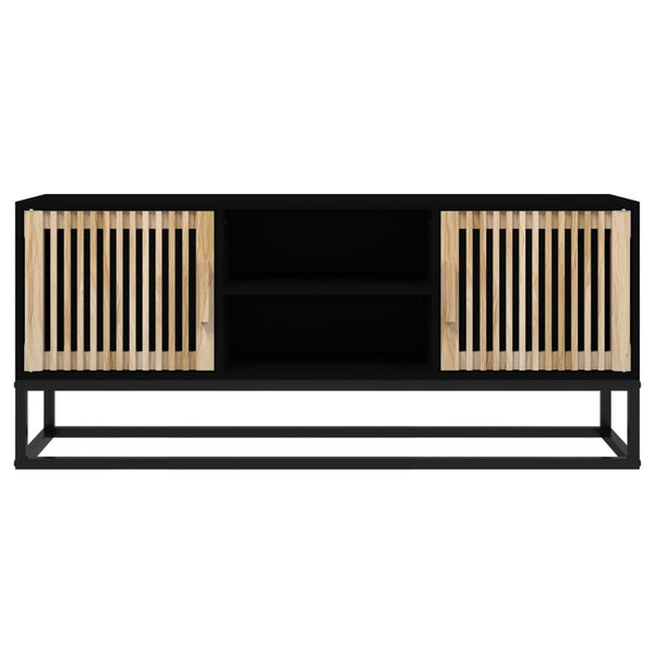 Schwarzer TV-Schrank 105 cm