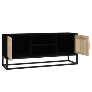 Schwarzer TV-Schrank 105 cm