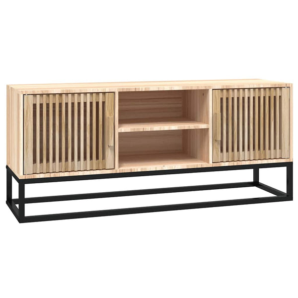 TV-Schrank Holz und Eisen 105 cm