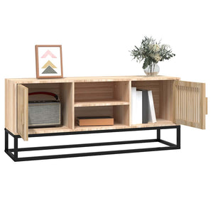 TV-Schrank Holz und Eisen 105 cm