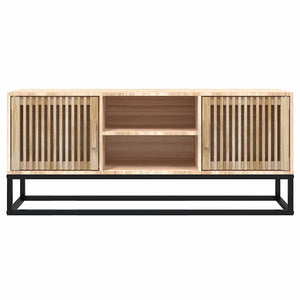 TV-Schrank Holz und Eisen 105 cm