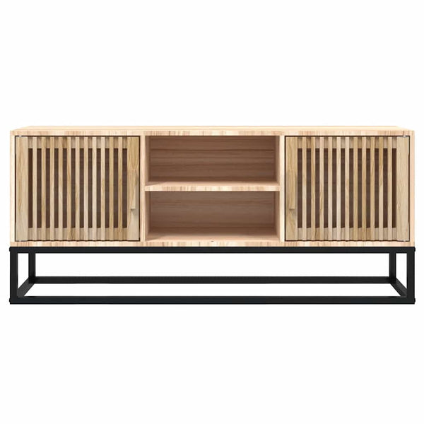 TV-Schrank Holz und Eisen 105 cm