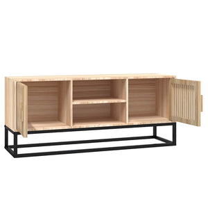 TV-Schrank Holz und Eisen 105 cm