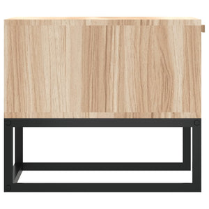 Couchtisch Holzwerkstoff & Eisen 80x40x35 cm