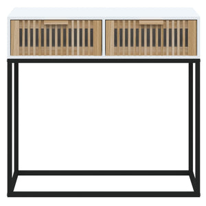 Weißer Konsolentisch 80x30x75 cm