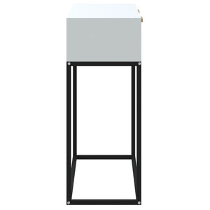 Weißer Konsolentisch 80x30x75 cm