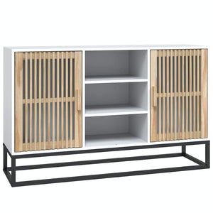 Weißes Sideboard 105 cm Holzwerkstoff