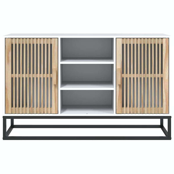 Weißes Sideboard 105 cm Holzwerkstoff