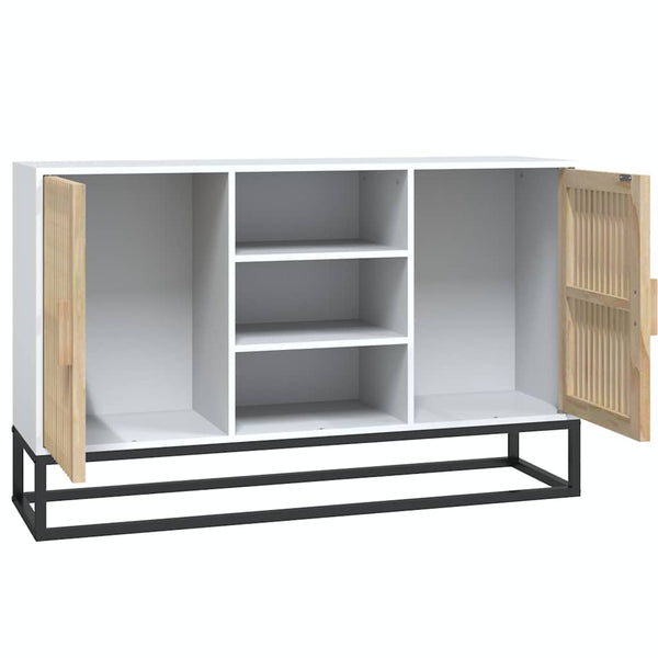 Weißes Sideboard 105 cm Holzwerkstoff