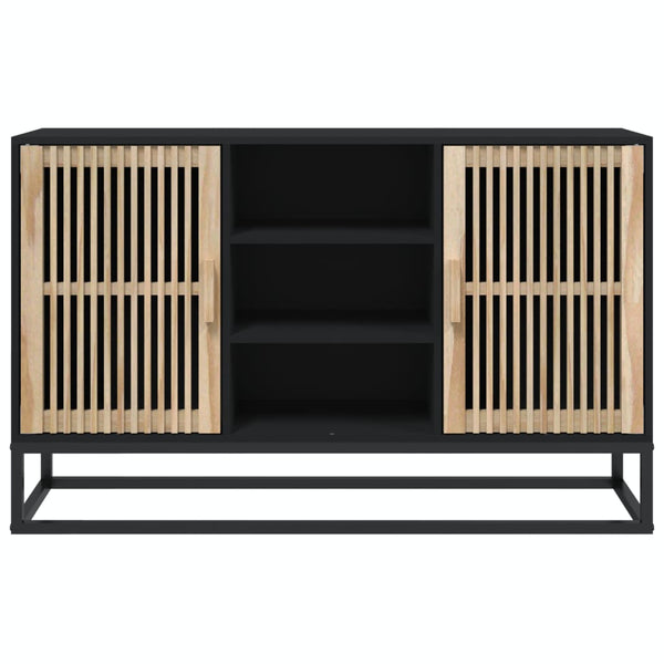 Schwarzes Sideboard 105 cm