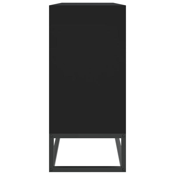 Schwarzes Sideboard 105 cm