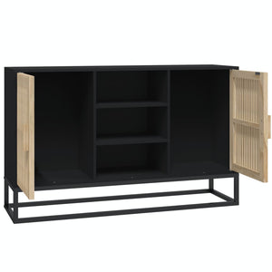 Schwarzes Sideboard 105 cm