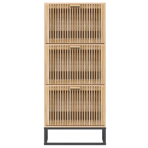 Schuhschrank Holzwerkstoff 52x25x120 cm