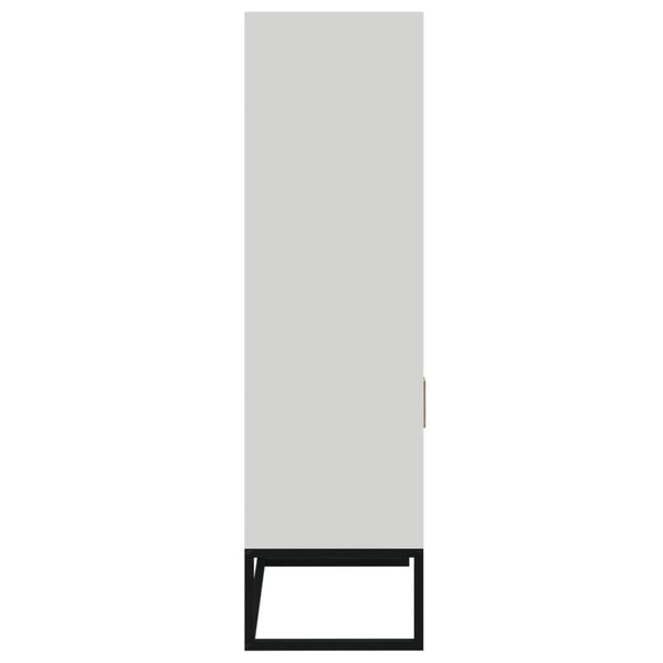 Highboard Weiß 60x35x125 cm