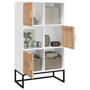 Highboard Weiß 70x35x125cm