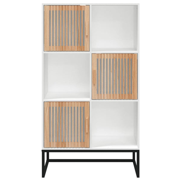 Highboard Weiß 70x35x125cm