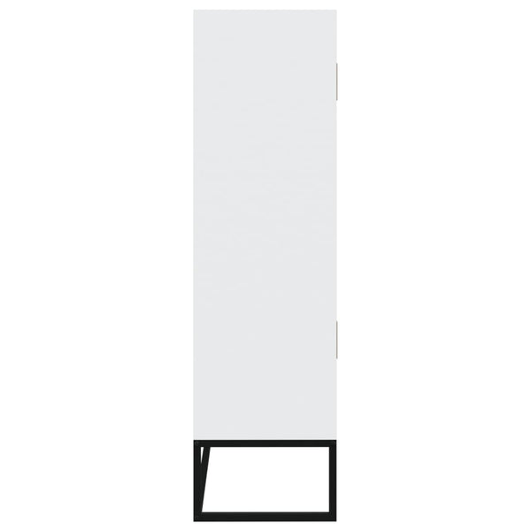 Highboard Weiß 70x35x125cm