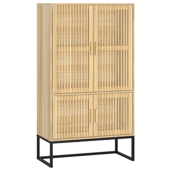 Highboard 70x35x125 cm Holz