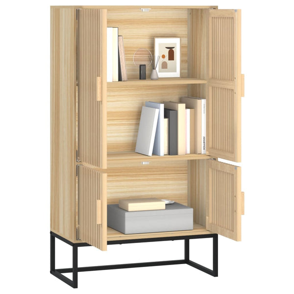Highboard 70x35x125 cm Holz
