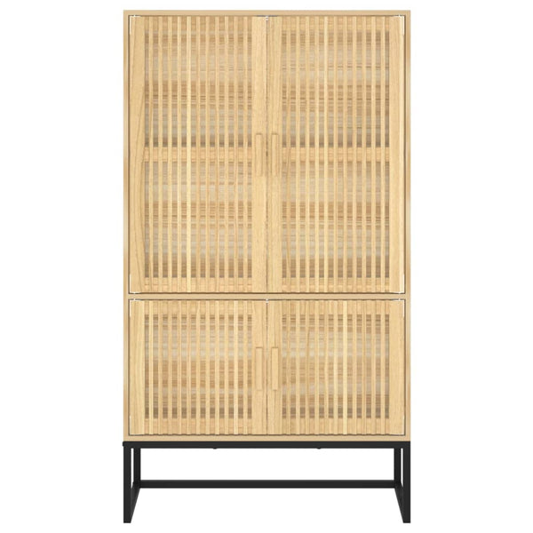 Highboard 70x35x125 cm Holz